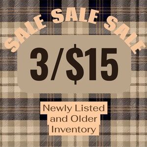 🚨3 for $15 Huge Closet Cleanout